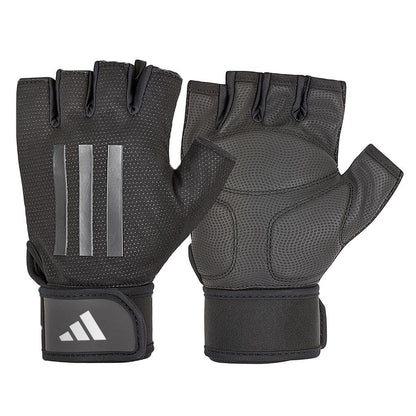 adidas Elite Training & Weightlifting Gloves, Fingerless Workout Gloves