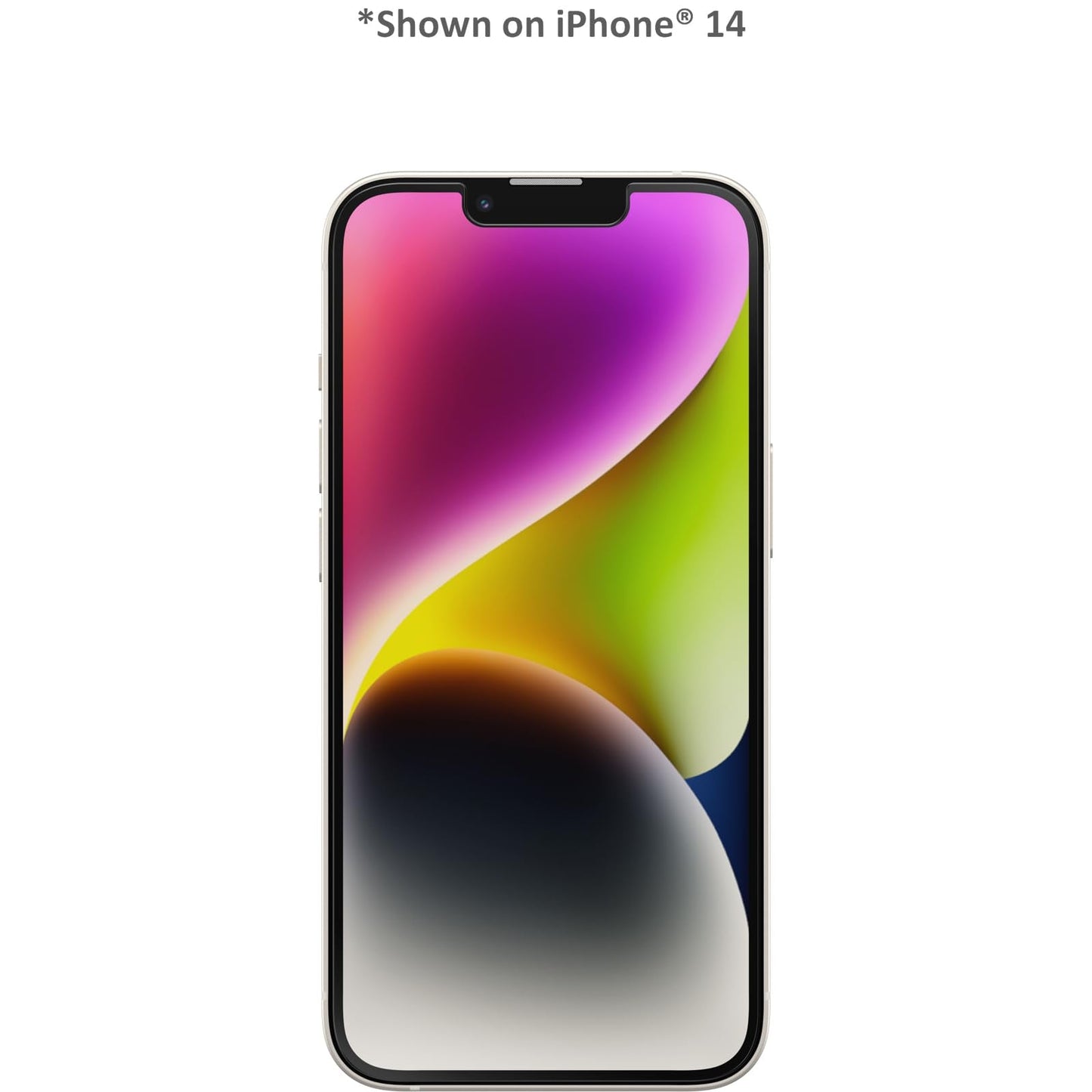 OtterBox iPhone 15 Plus Glass Screen Protector, Flawless Touch Response, Fingerprint Resistant, Easy Installation