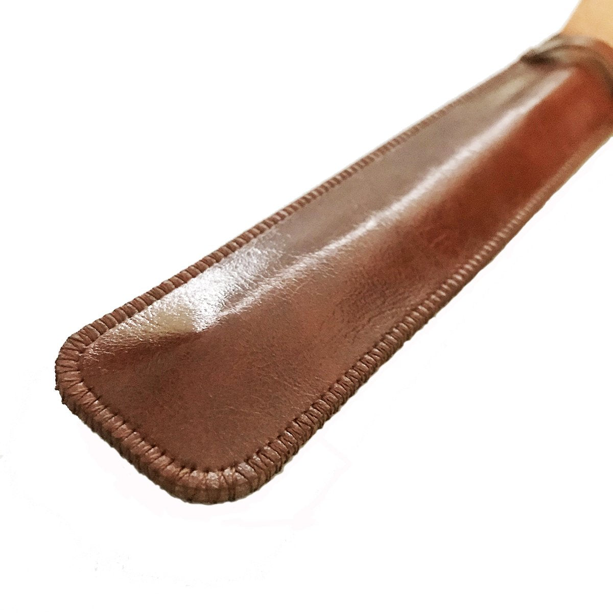 Daimay 2PCS Leather Case Holder Handmade Fountain Pouch Soft Protective Sleeve Cover for Ballpoint, Stylus Touch Pen - Black & Brown
