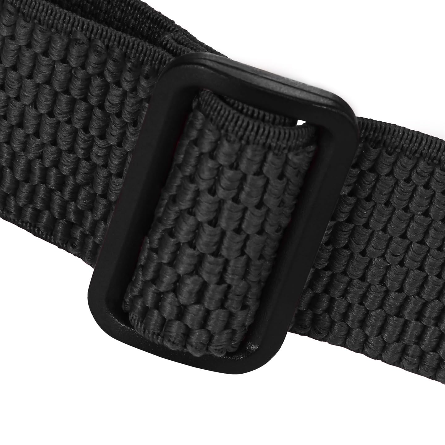 Buyless Fashion Heavy Duty Suspenders for Men - 48" Adjustable Straps 1 1/2" - X Back with Black Plastic Clips - 5147-Black