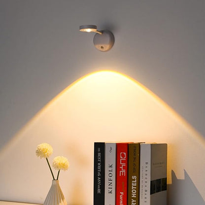 Wireless Picture Light - Battery Operated Art Display Light with Motion Sensor and Rotatable Tube