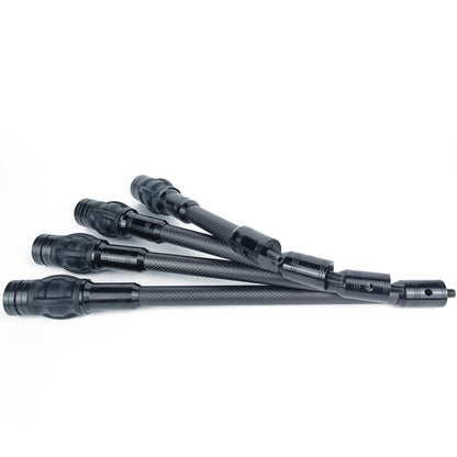 ZMATLIAO Carbon Archery Bow Stabilizer Single Side Adjustable V-Bar Mount Quick Disconnect Bow Rod Stabilizer, Bow Stabilizer & Compound Bow Accessories-6