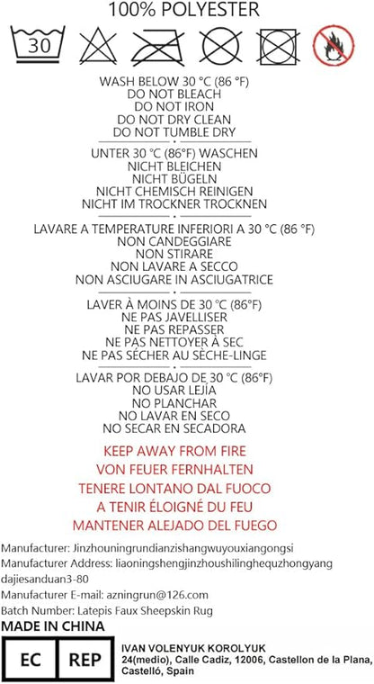 Latepis Faux Fur Throw Blanket for Couch, Soft Luxury Faux Fur Bubble Blanket for Sofa and Bedroom, Plush Thick Warm Cozy Fluffy Blanket for All Seasons, 50” x 60”, Tie-dye Blue