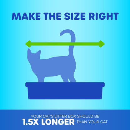 Petmate Enclosed Cat Litter Boxes - Top Entry Cat Litter Box Enclosure with Filter Lid, Made in USA