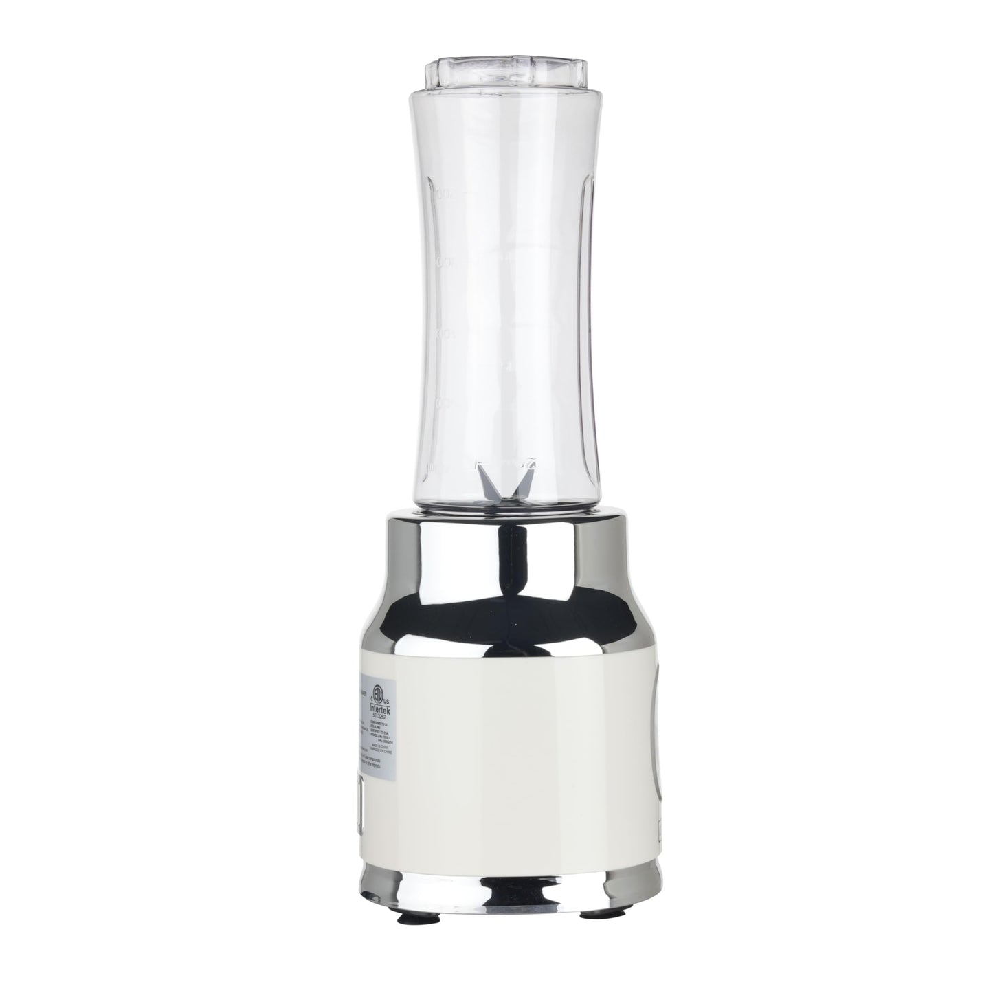 CULINARY CHEF Retro Smoothie Maker Personal Blender with Mason Jar, Perfect for Shakes and Smoothies, Countertop, Dishwasher Safe, BPA-Free, High Power 300W, Black