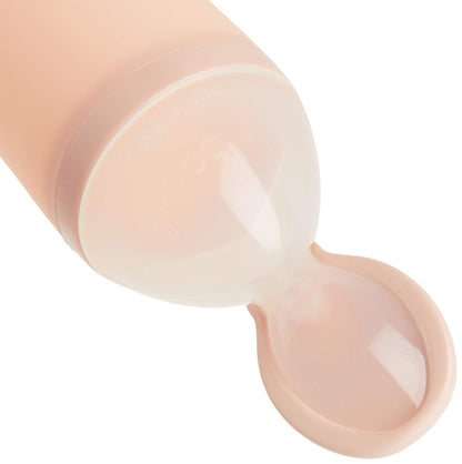 Boon SQUIRT Silicone Baby Food Dispensing Spoon, Pink