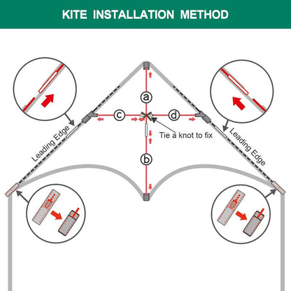 Mint's Colorful Life 2 Pack Delta Kites for Kids & Adults, Easy to Fly Large Kite Set for Beginners, Perfect Family Kites for Park and Beach Trip with 300ft String Handles (Blue&Pink)