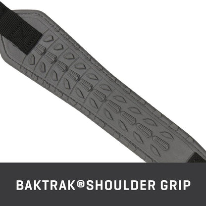 Allen Company Aspen Nubuck BakTrak 2-Point Rifle and Shotgun Sling - Rubber Grip with Swivels - Ideal for Hunting and Shooting - Gun Strap - Tested up to 300 Lbs. - Black/Clay