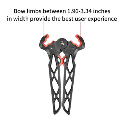 FENJANER Archery Bow Stand - Bow Jack - Folding Bow Stands for Compound Bow - Removable Bipod Stand for Outdoor Bow Hunting - Bow Shooting Accessories