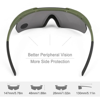 xaegistac Shooting Glasses Eye Protection for Shooting Range