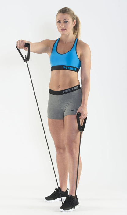 Black Mountain Products Single Resistance Band - Door Anchor and Starter Guide Included