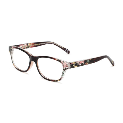 Foster Grant Sofia Vergara X Women S Linda Blue Light Multi Focus™ Glasses Reading, Berry, 52mm US