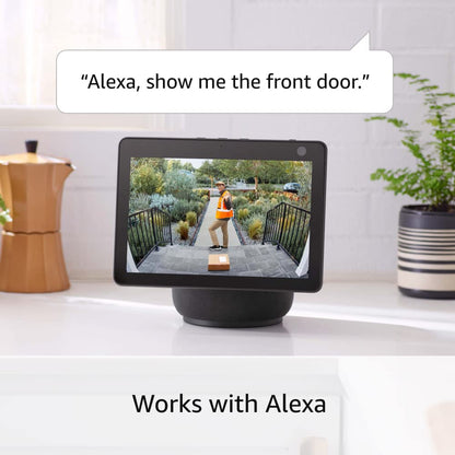 Ring Battery Doorbell Plus | Head-to-Toe HD+ Video, motion detection & alerts, and Two-Way Talk