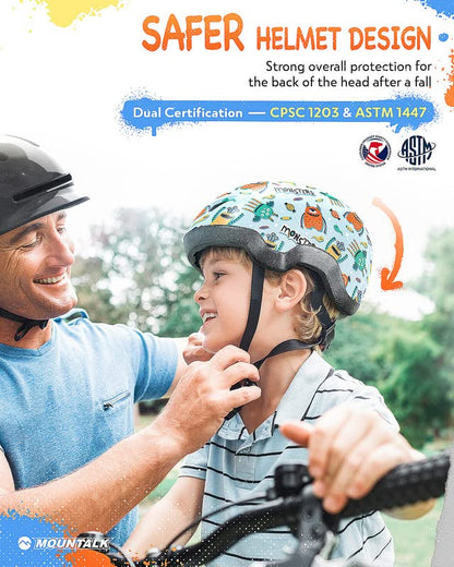 Toddler Bike Helmet for Boys and Girls, Adjustable Kids Helmets from Infant/Baby to Children, 1/2/3/4/5/6/7/8 Years Old (Unicorn,XS)