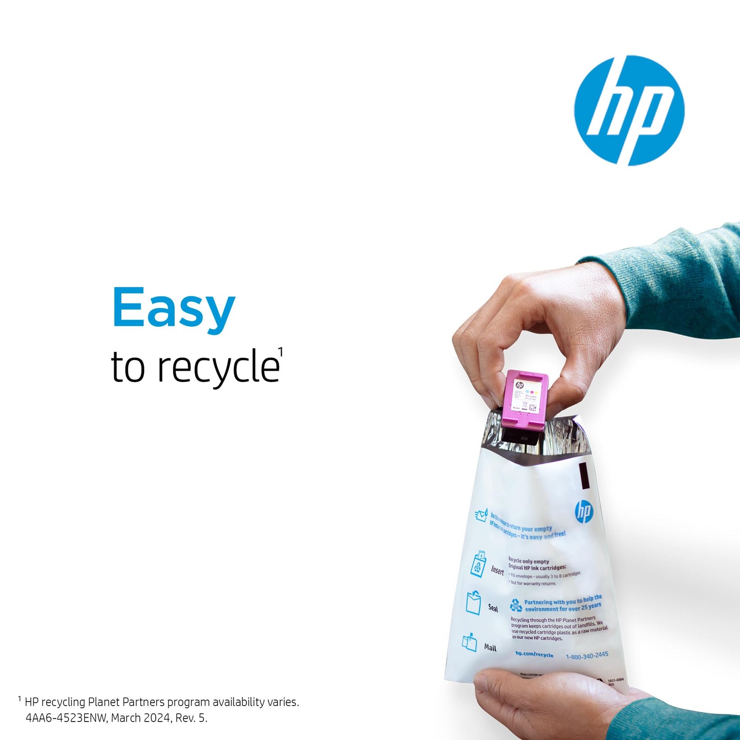 HP 952 Cyan, Magenta, Yellow Ink Cartridges (3-pack) | Works with Printer Series: OfficeJet 8702, HP OfficeJet Pro 7720, 7740, 8210, 8710, 8720, 8730, 8740 | Eligible for Instant Ink | N9K27AN