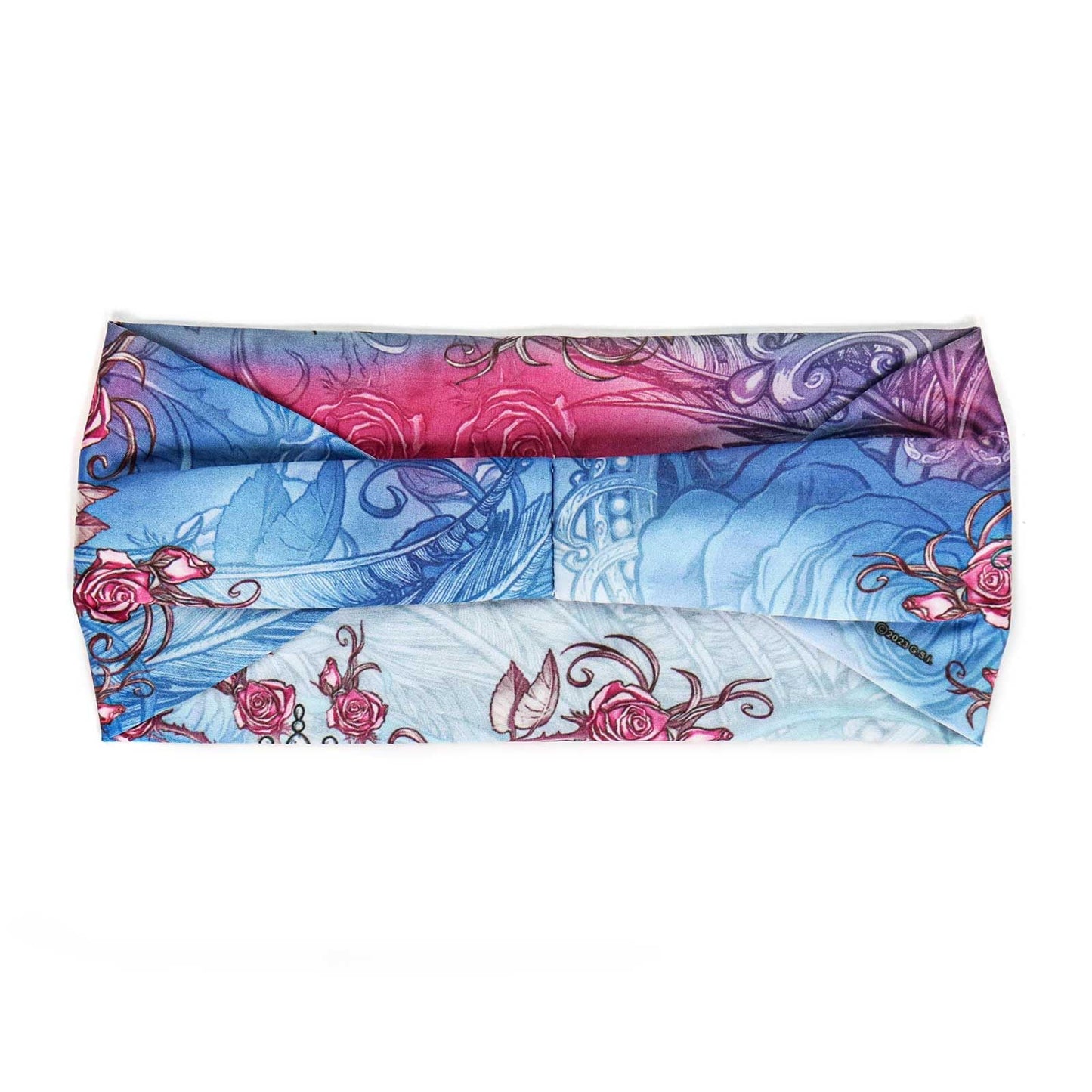 Milwaukee Leather | Bling Designed Wide Headbands-Headwraps for Women Biker Bandana - One Size