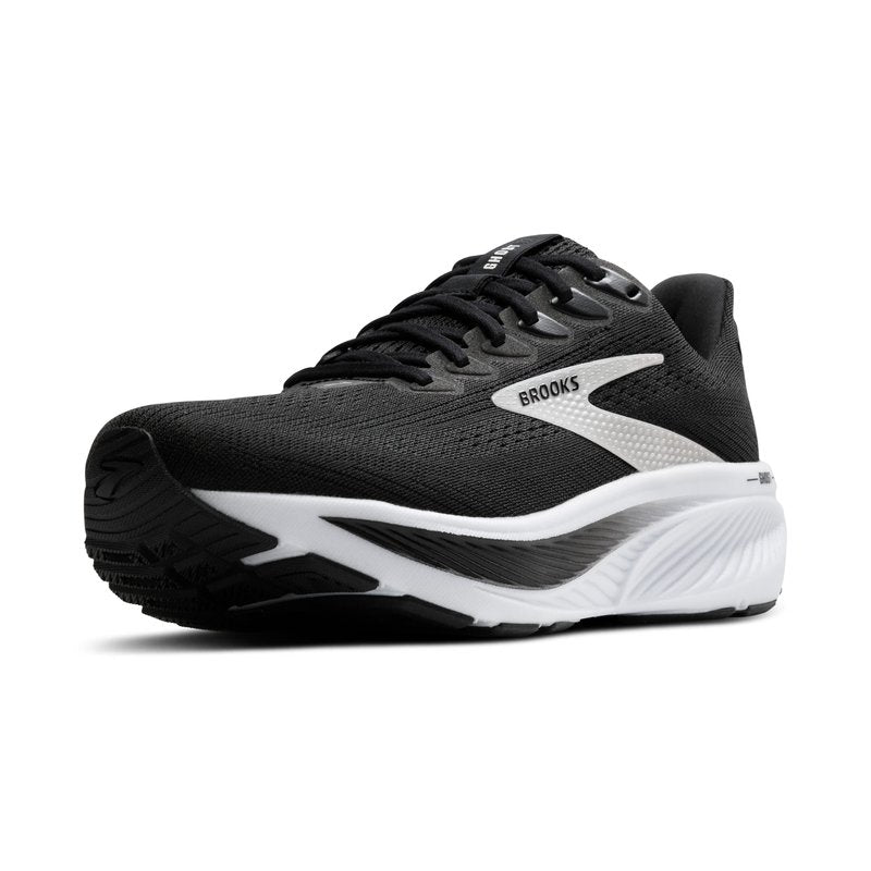 Brooks Women’s Ghost 17 Neutral Running Shoe - Black/Grey/White - 9.5 Medium