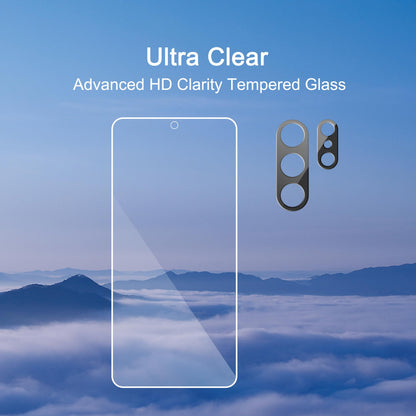 Ailun Glass Screen Protector for Galaxy S26 Ultra [6.9 Inch] 3Pack + 2Pack Camera Lens Tempered Glass Fingerprint Unlock 0.25mm Ultra Clear Anti-Scratch Case Friendly [Not For S26/S26 Plus]