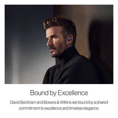 Bowers & Wilkins Pi8 Bluetooth Wireless Earbuds (Anthracite Black), in-Ear Bluetooth Earphones with Qualcomm Chipset & aptX Lossless, Active Noise Cancelling Earbuds, 3 Built-in Mics, 15-Min Charging