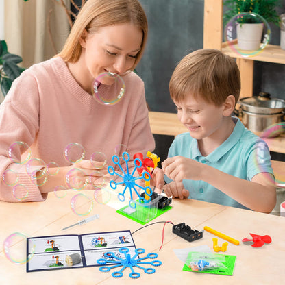 BeAndge STEM Robotics Kit - 6 Set STEM Toys for Age 8-13 8-10, Kids Crafts for Girls Boys Toys Gifts 6 7 8 9 10 Year Old Birthday Gifts, Engineering Science Robot Building Kits for Kids Age 8-12 6-8