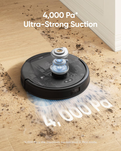 eufy Like-New RoboVac G30 Verge, Robot Vacuum with Home Mapping, 2000Pa Suction, Wi-Fi, Boundary Strips, for Carpets and Hard Floors (Renewed)