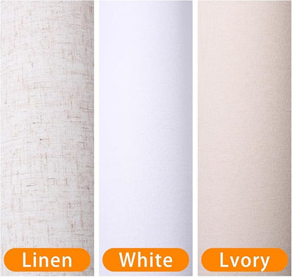 Floor Lamp for Living Room, Lamp with 3 Color Lampshades, Remote Standing Lamp for Bedroom, Office, Room décor(Bulb Included) (Ivory)