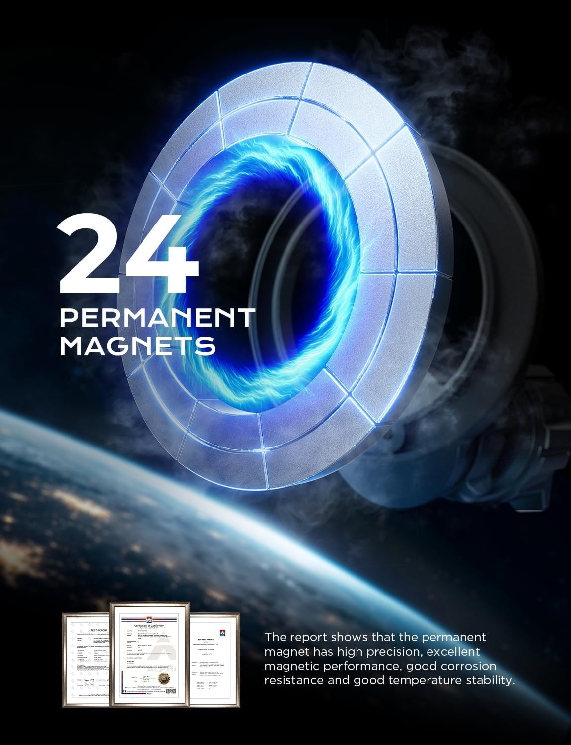 LISEN for MagSafe Car Mount iPhone 17 Car Accessories for Men Women Interior,Magnetic Phone Holder for Car [95% Increase Magnetic] Truck Vent Phone Mount 2X Mat Fit GPS iPhone 17 Pro Max Air 16 15
