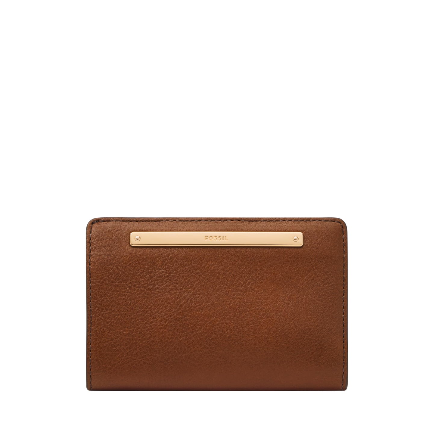 Fossil Women's Liza Leather Wallet Multifunction, Brown Leather Wallet for Women