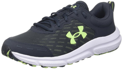 Under Armour Men's Charged Assert 10 Shoes, Anthracite/Anthracite/Morph Green, 9