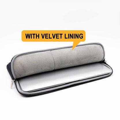 RAINYEAR 13 Inch Laptop Sleeve Compatible 13.3" MacBook Air/Pro M1 M2 M3 M4 A3240 A3113 A2681 A2337 A1932 A2179 A2338 A1706 A1708 Case Bag with Front Pocket Accessories Pouch (Red, Upgraded Version)