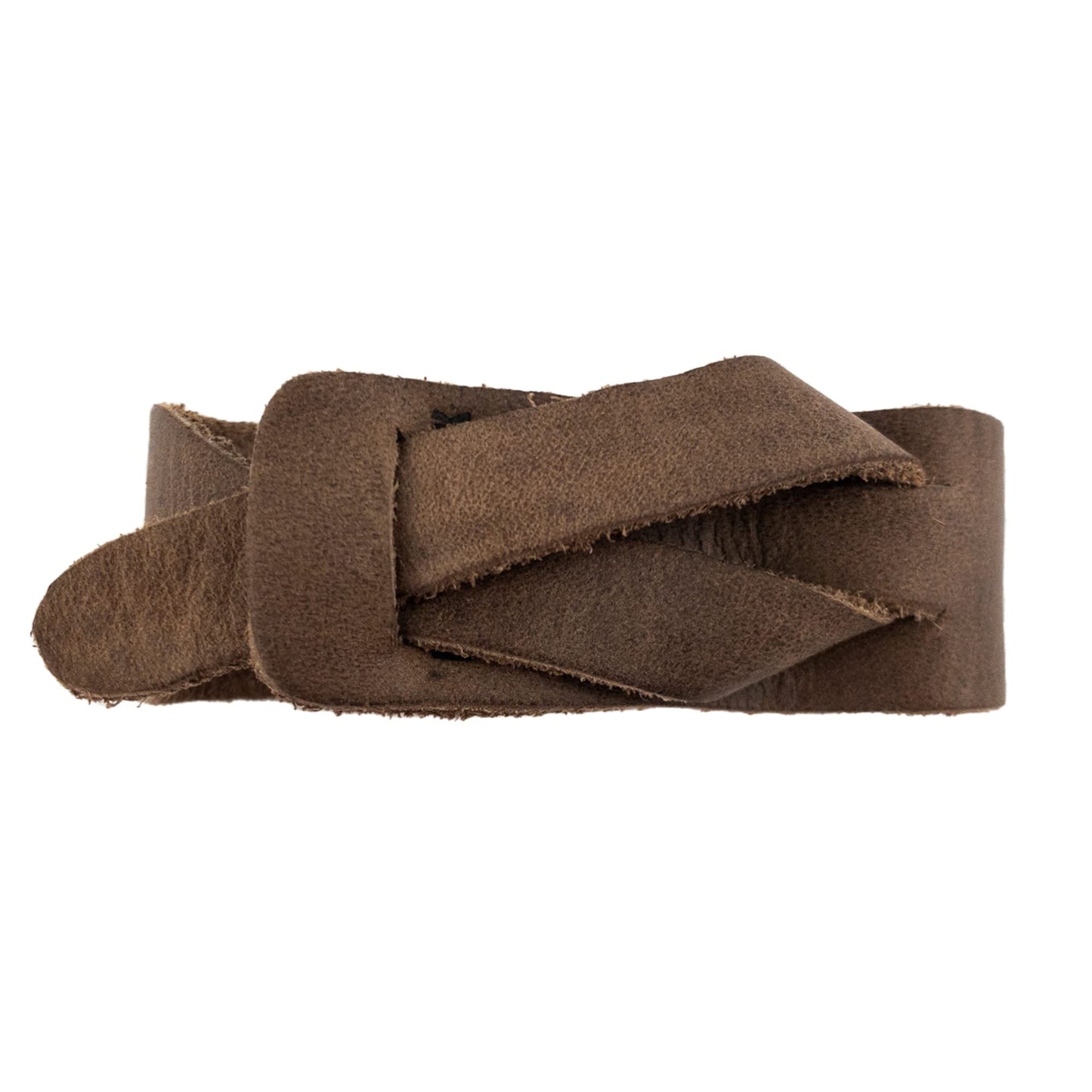 Hide & Drink, Bracelet Handmade from Full Grain Leather, Fashionable, Adjustable Wristband, Stylish Cuff (Bourbon Brown)