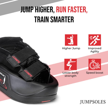 Jump Training System – Vertical Leap Speed & Agility Trainer Improves Foot & Ankle Strength Jump Shoes for Achilles & Plantar Fasciitis Relief – Medium Sizes 8-9.5