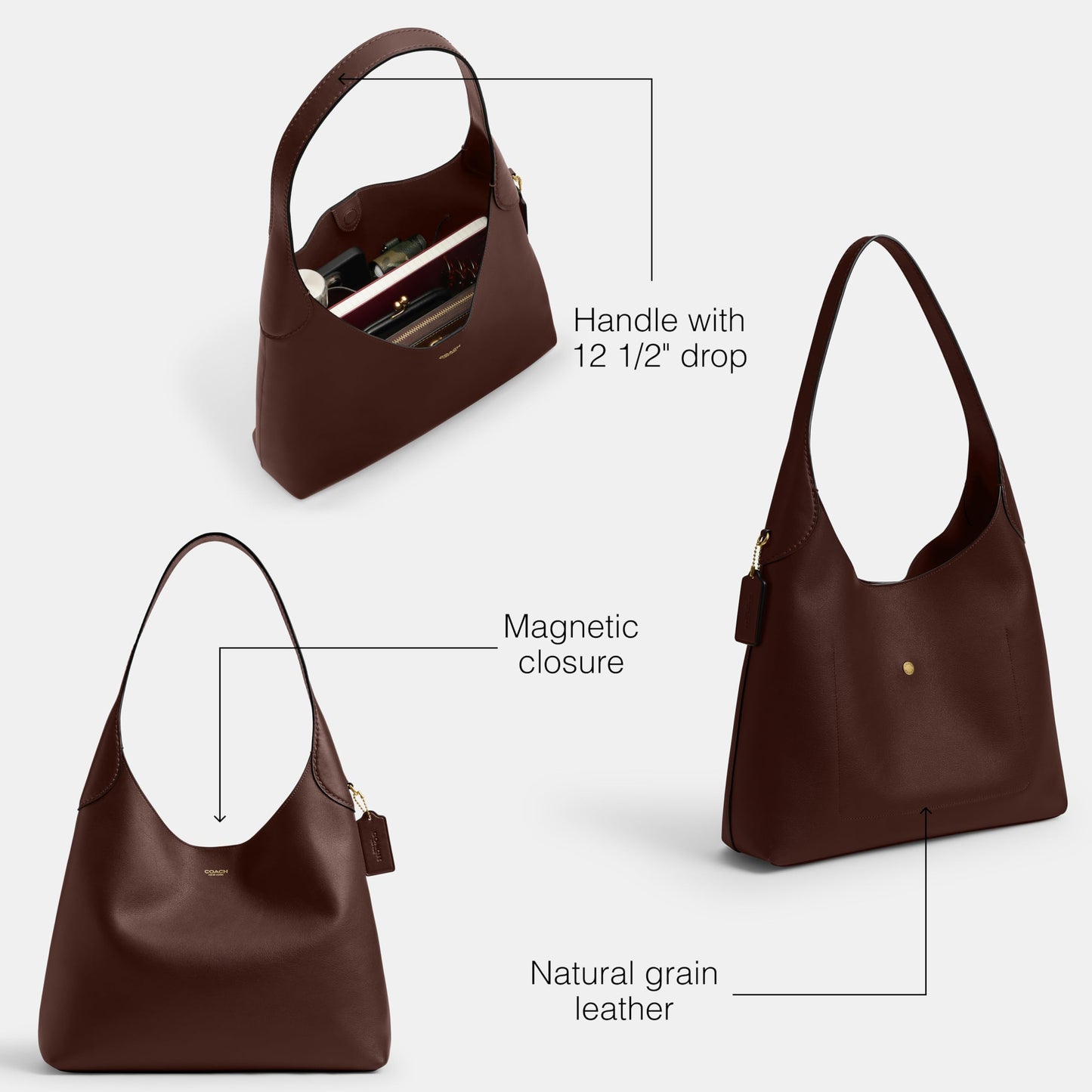 COACH Brooklyn Shoulder Bag 34