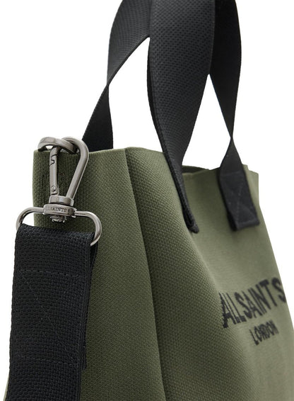 AllSaints Women's Handbags Izzy Mini Tote Olive Green