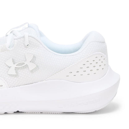 Under Armour Men's Charged Surge 4, (101) White/White/White, 6, US