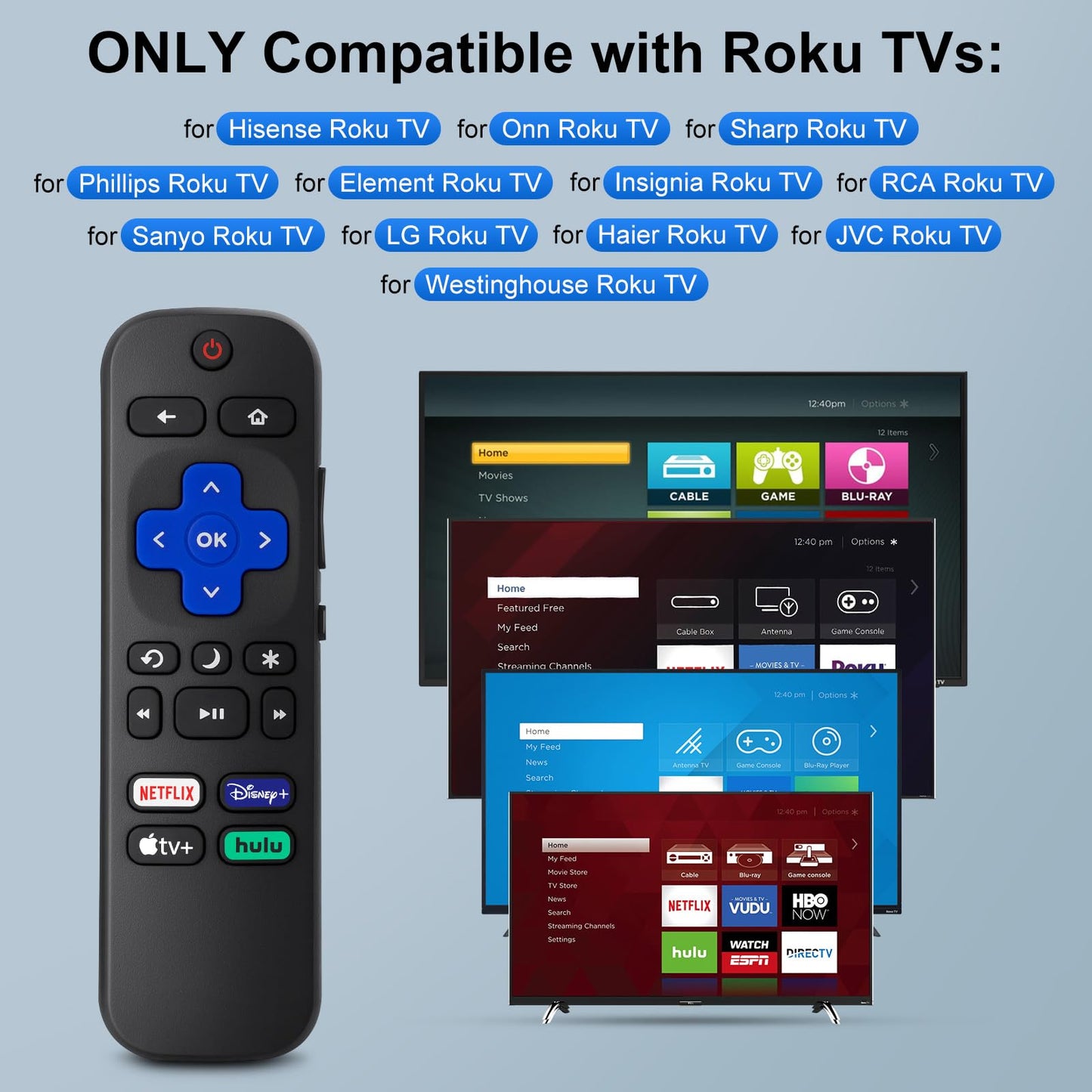 Voice Magic Remote for LG-Smart-TV-Remote Control Replacement, AKB75855501 AN-MR20GA MR19BA MR18BA MR650A with Voice Recognition and Pointer Function