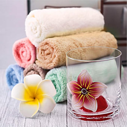 Syhood 12 Pieces Face Wash Cloth 12 x 12 in Makeup Remover Cloths Towel Coral