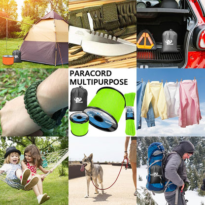 750Ib Reflective Paracord Rope, para Cord Lanyard, Parachute Spool Cord