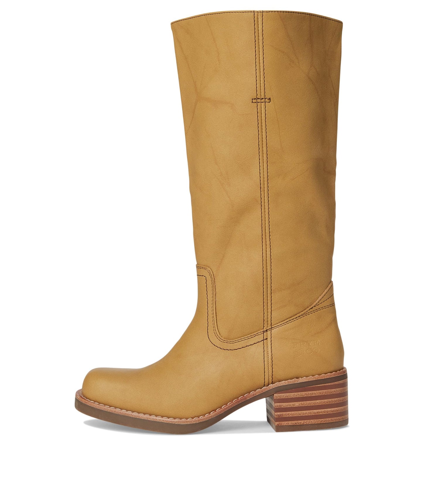 FRYE AND CO. Women's Miranda 14 Wide Calf Banana 7.5 Medium