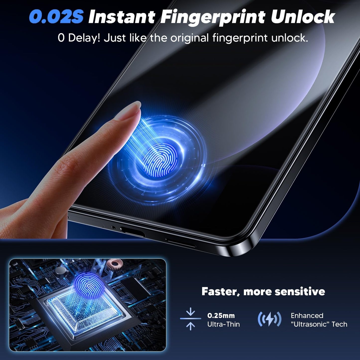 WSKEN Matte Screen Protector for Samsung Galaxy S26 Ultra - [Anti-Glare & Anti-Fingerprint][Smooth as Silk][0.02s Fingerprint Unlock] 9H+ Tempered Glass With Auto Fit Box Zero Bubble,2 Pack