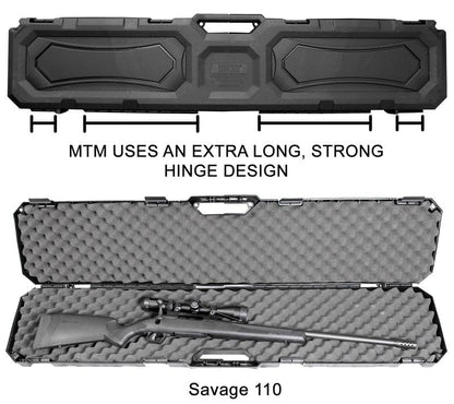 MTM RC51 Single Scoped Rifle Case 51, USA Made, Black