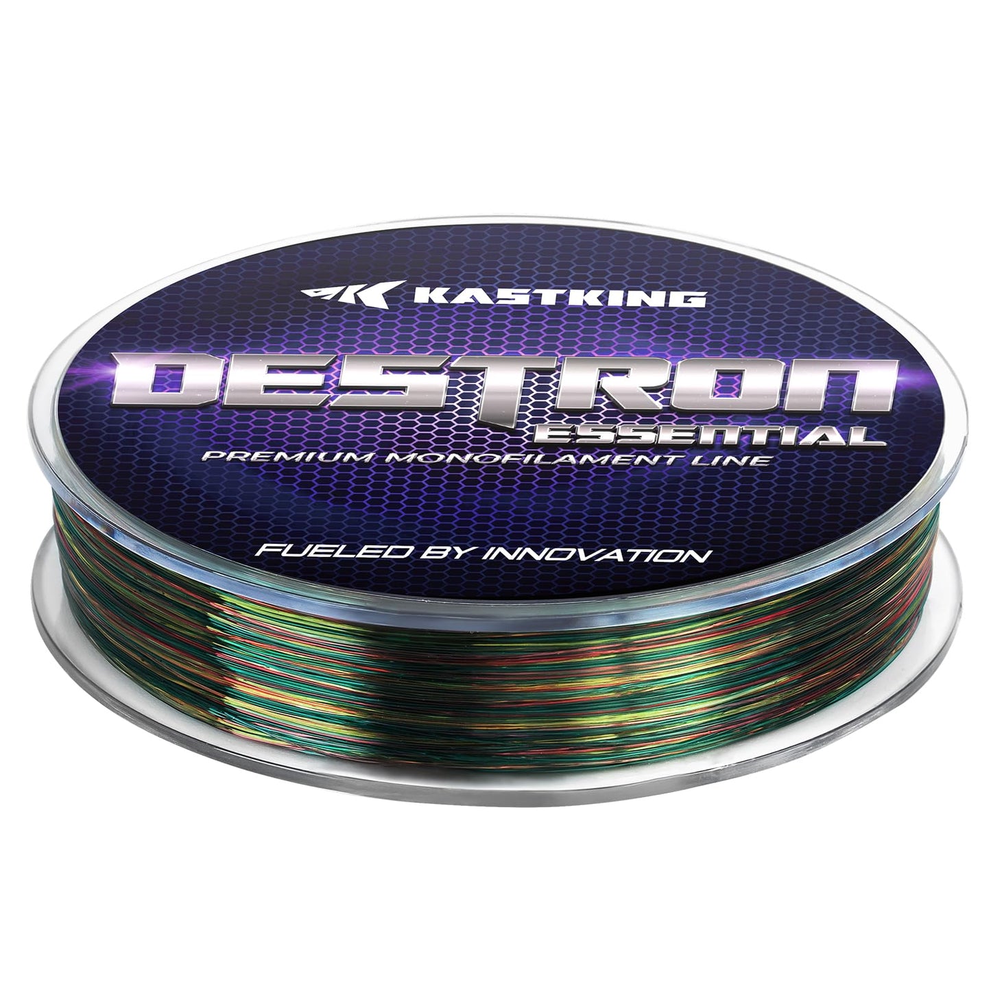 KastKing Destron Essential Monofilament Fishing Line, Chaos Camo, 25LB, 300 yds