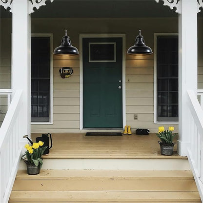 Motion Sensor Outdoor Lights,12inch Large Exterior Farmhouse Wall Mounted Lamp,E26 Barn Lights with Gooseneck,Vintage Matte Black Outside Sconce,Anti-Rust Waterproof Porch Light for House Garage
