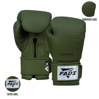 Fadi Sports A1 Pro Boxing Gloves, Genuine Cowhide Leather, Training & Sparring Gloves for Men & Women, Muay Thai MMA Kickboxing Heavy Bag Mitt Work, Multi-Layer Foam, Ventilated Palm, 10 12 14 16 Oz