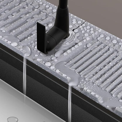 Kingmall Faucet Mat for Kitchen Sink, Premium Silicone Splash Guard