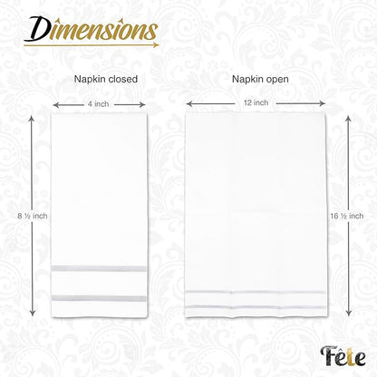 Paper Hand Towels for Bathroom, Linen-Feel Guest Towels, Formal Dinner