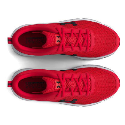 Under Armour Men's Charged Assert 10 Shoes, (600) Red/Red/Black, 14