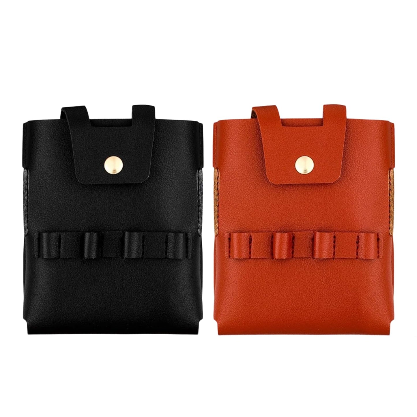 SPONGL Premium PU Leather Golf Flask Holder Waterproof Drinking Bottle Cover Perfect for Outdoor Activity with Insulated Lining