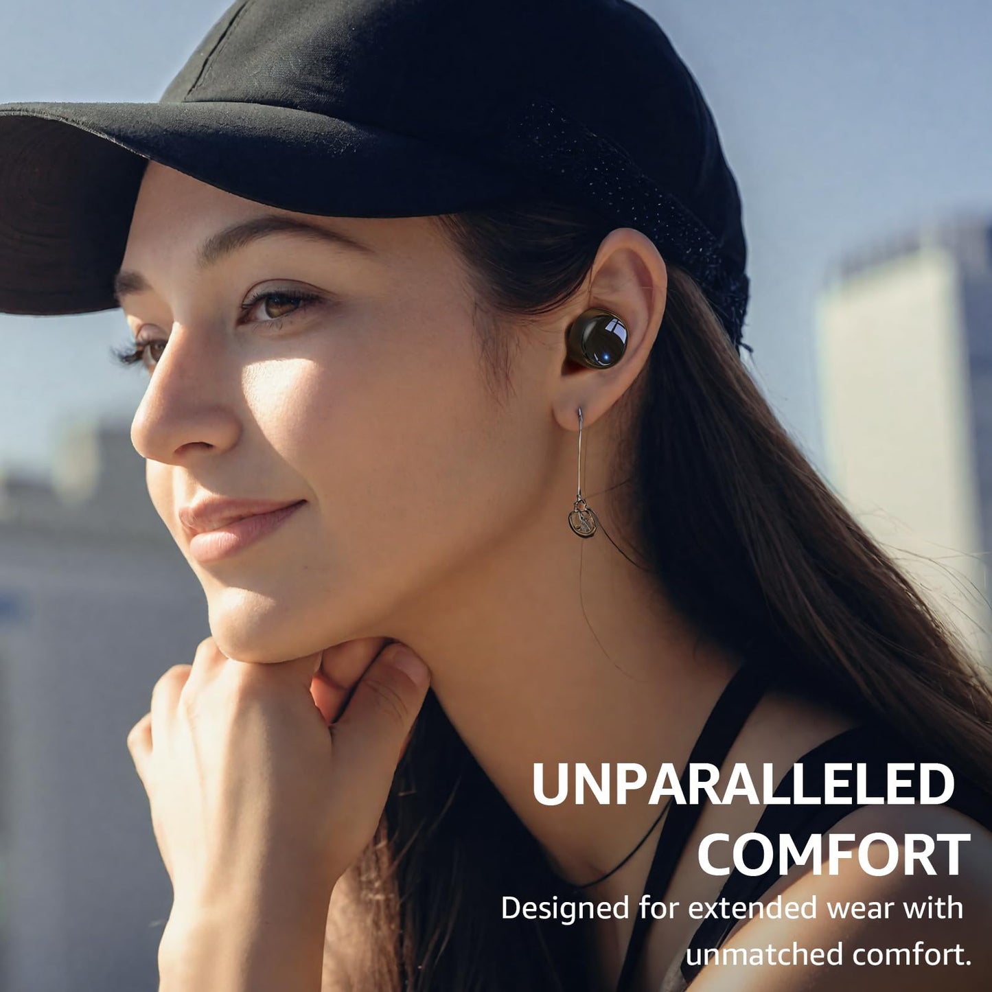 TOZO T6 Wireless Earbuds, Bluetooth Ear Buds, Stereo Sound in Ear Headphones, 50 Hours Playtime, AI Clear Call, Wireless Charging Case, APP Customizable EQs, IPX8 Waterproof Earphones