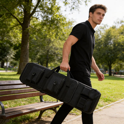 RUBY.Q 46" Bag, Portable Black case for Storage and Transportation